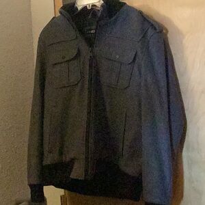 Gray mens Jacket